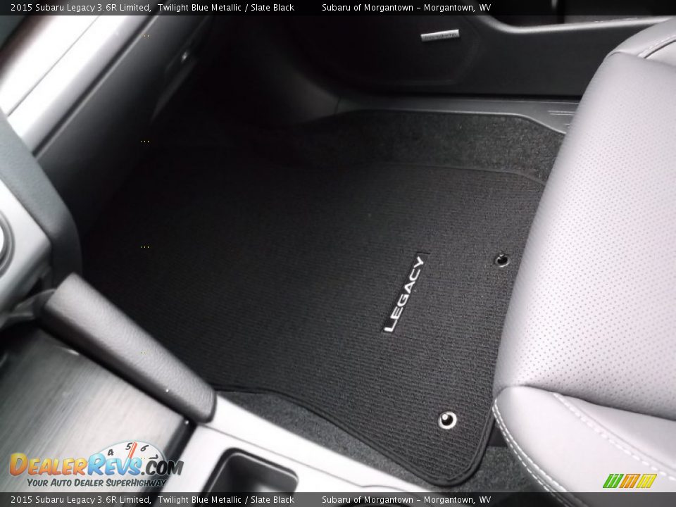 2015 Subaru Legacy 3.6R Limited Twilight Blue Metallic / Slate Black Photo #19