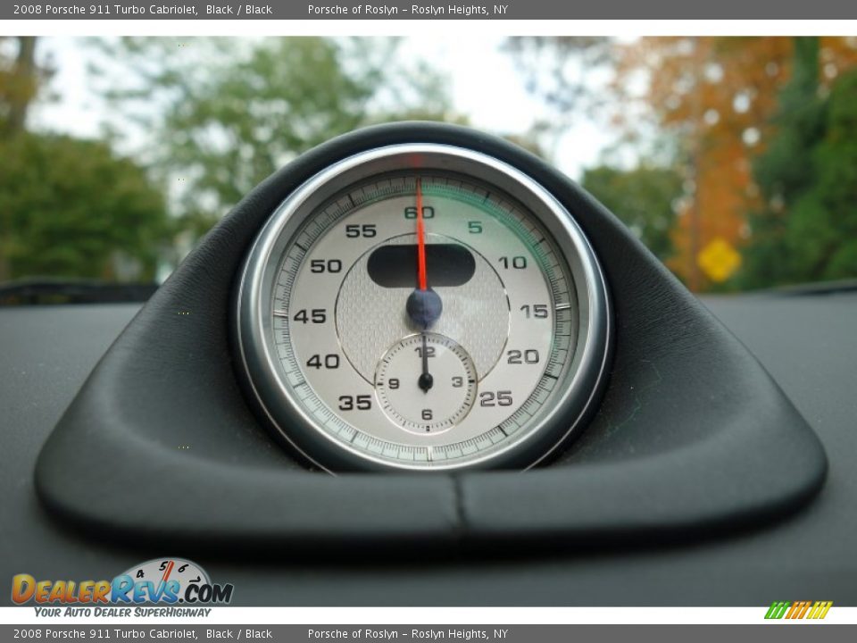 2008 Porsche 911 Turbo Cabriolet Black / Black Photo #19