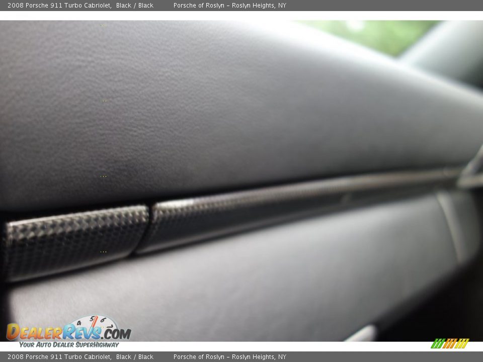 2008 Porsche 911 Turbo Cabriolet Black / Black Photo #20