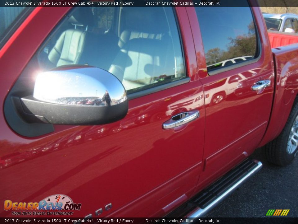 2013 Chevrolet Silverado 1500 LT Crew Cab 4x4 Victory Red / Ebony Photo #8