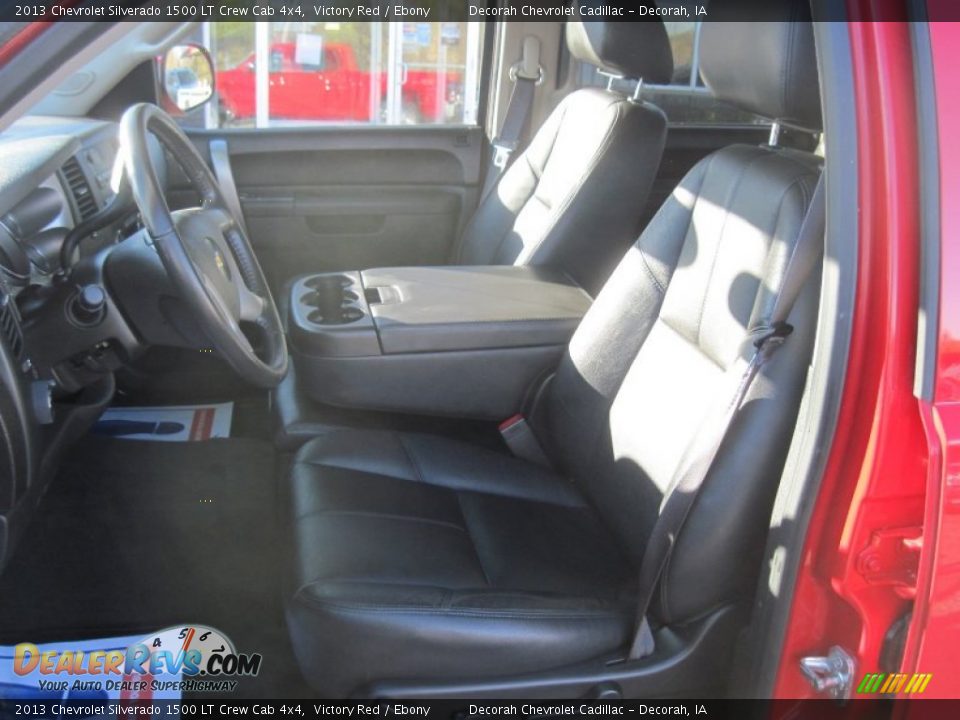 2013 Chevrolet Silverado 1500 LT Crew Cab 4x4 Victory Red / Ebony Photo #9