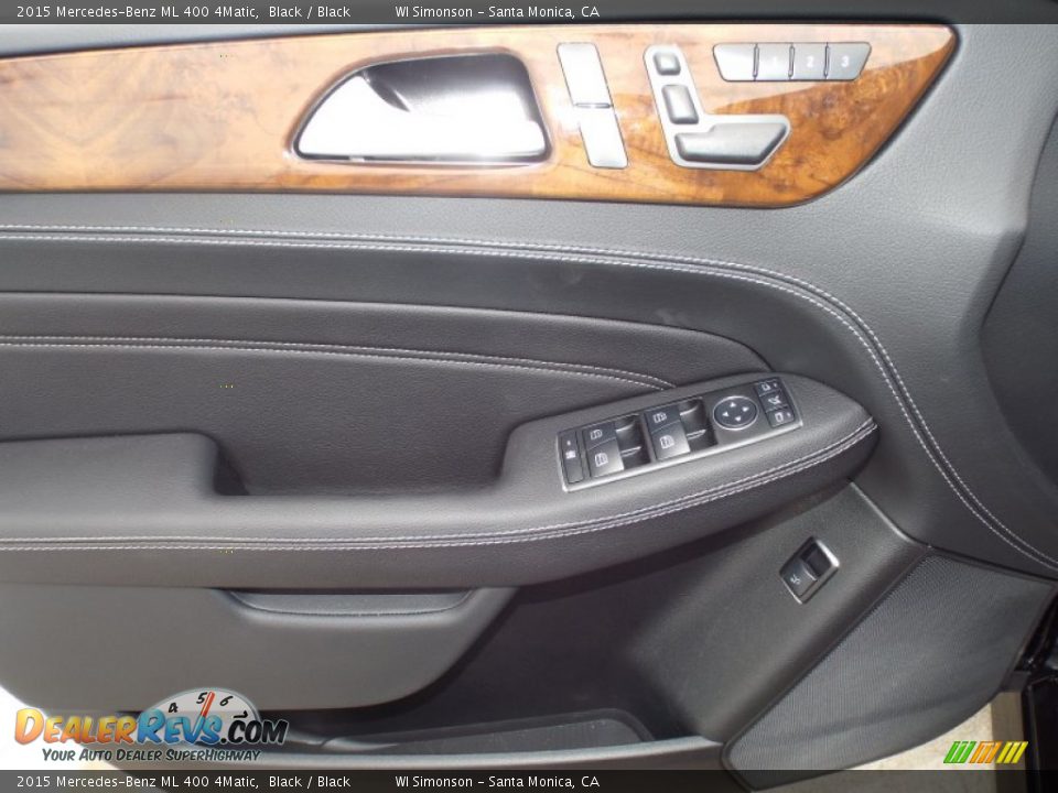 Door Panel of 2015 Mercedes-Benz ML 400 4Matic Photo #6