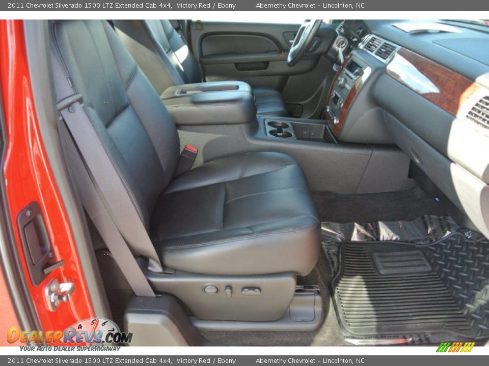 2011 Chevrolet Silverado 1500 LTZ Extended Cab 4x4 Victory Red / Ebony Photo #20