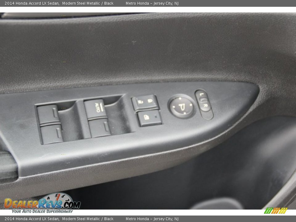 2014 Honda Accord LX Sedan Modern Steel Metallic / Black Photo #10