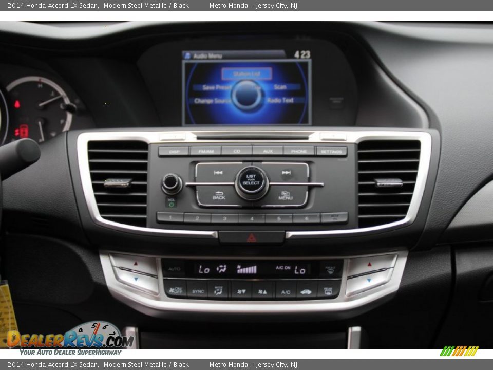 2014 Honda Accord LX Sedan Modern Steel Metallic / Black Photo #14