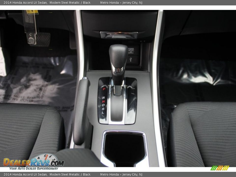 2014 Honda Accord LX Sedan Modern Steel Metallic / Black Photo #15