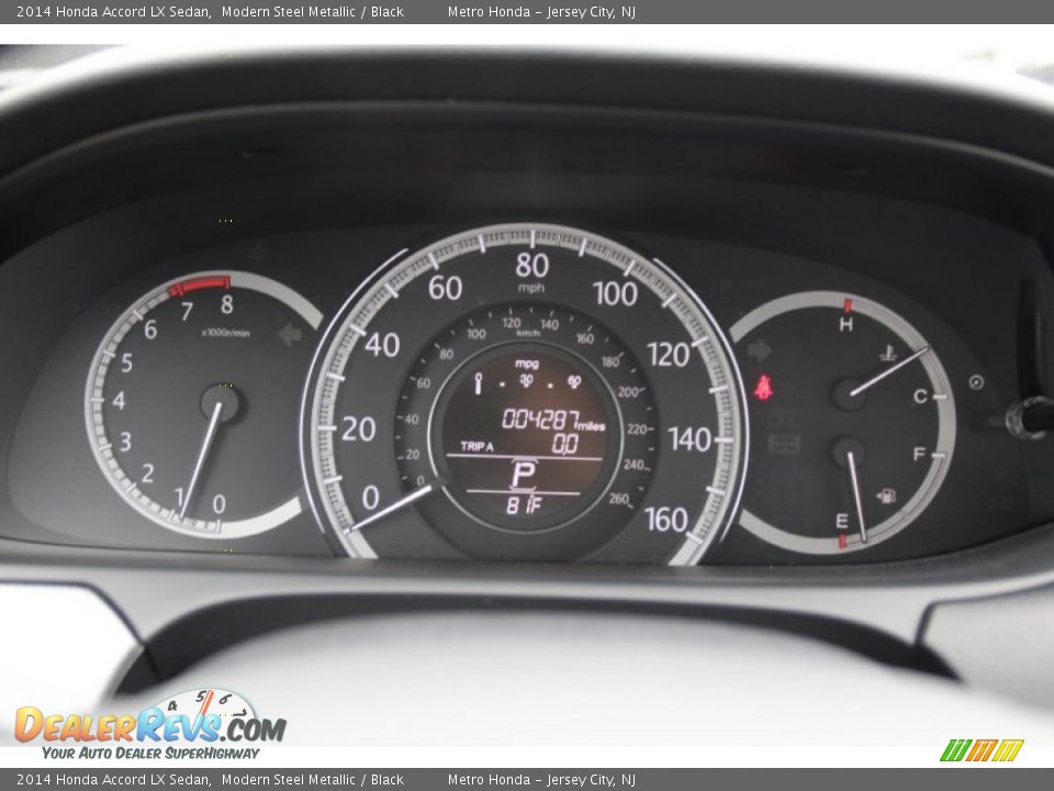2014 Honda Accord LX Sedan Modern Steel Metallic / Black Photo #20