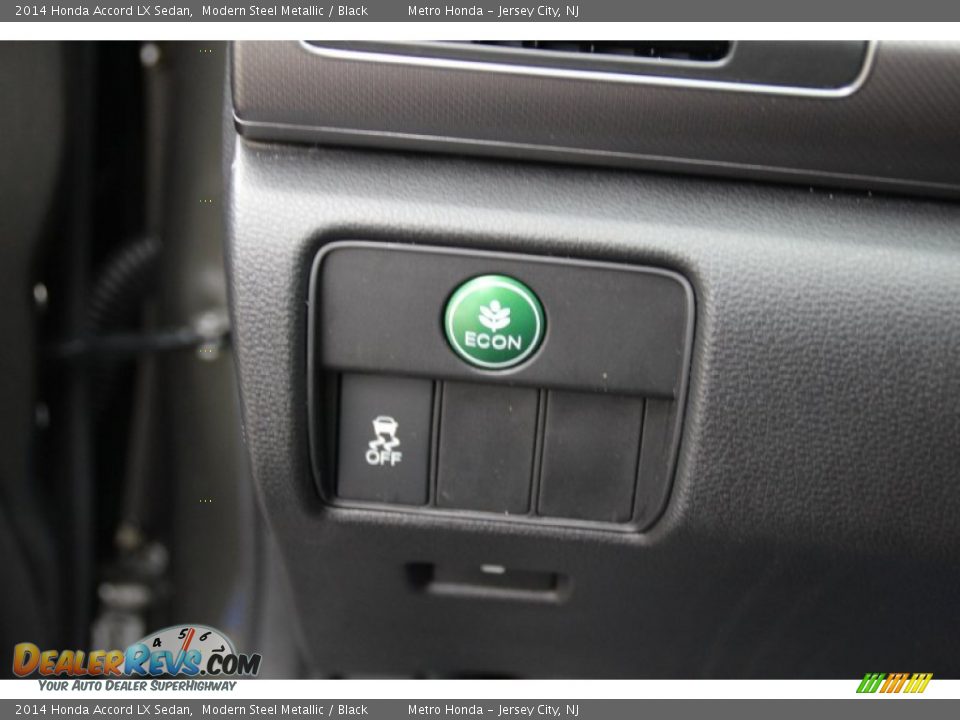2014 Honda Accord LX Sedan Modern Steel Metallic / Black Photo #21