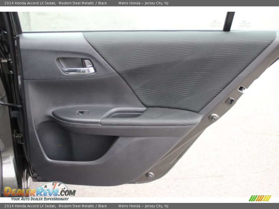 2014 Honda Accord LX Sedan Modern Steel Metallic / Black Photo #24