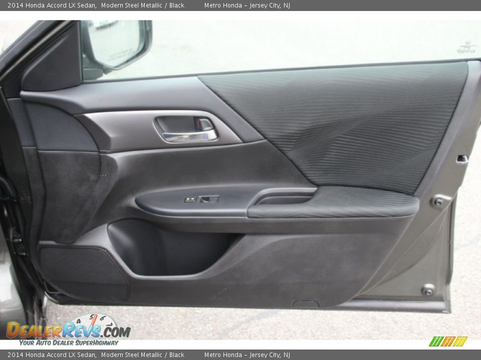 2014 Honda Accord LX Sedan Modern Steel Metallic / Black Photo #26