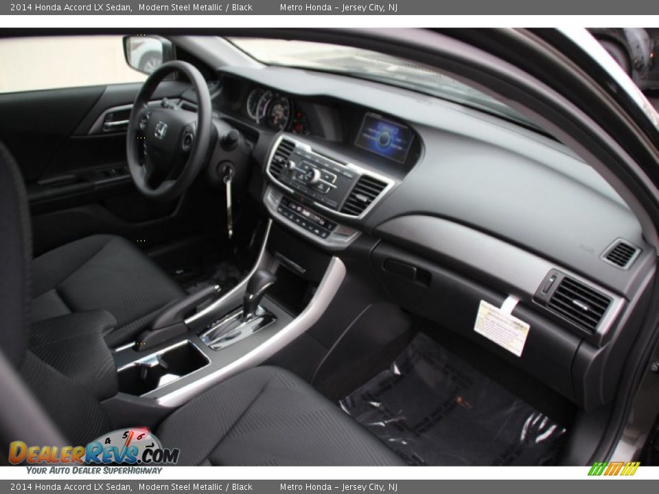 2014 Honda Accord LX Sedan Modern Steel Metallic / Black Photo #27