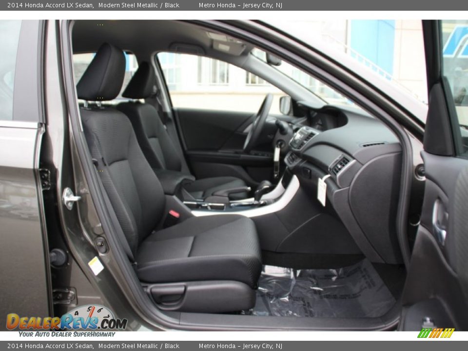 2014 Honda Accord LX Sedan Modern Steel Metallic / Black Photo #28