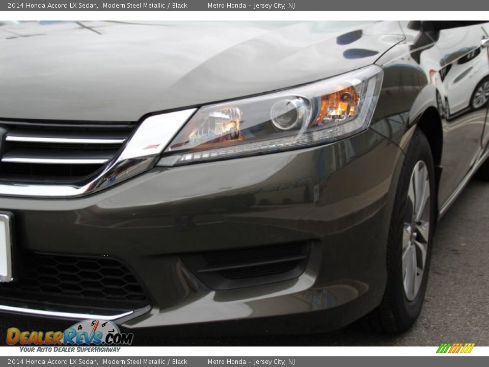 2014 Honda Accord LX Sedan Modern Steel Metallic / Black Photo #30