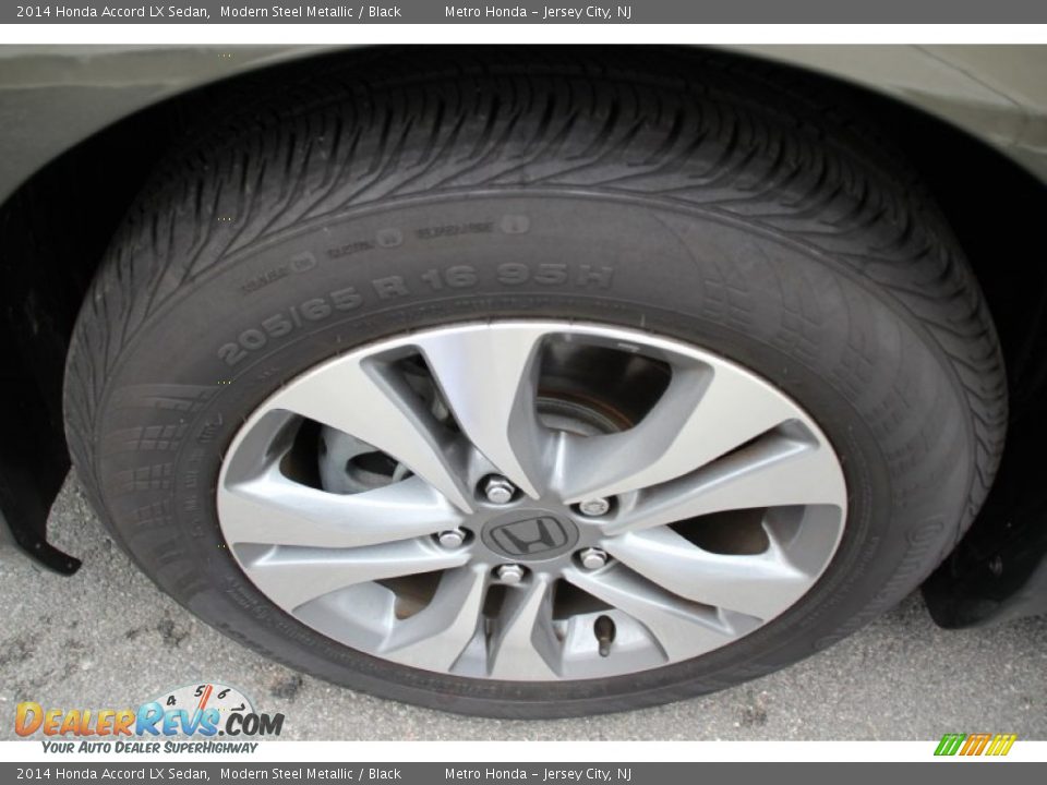 2014 Honda Accord LX Sedan Modern Steel Metallic / Black Photo #32