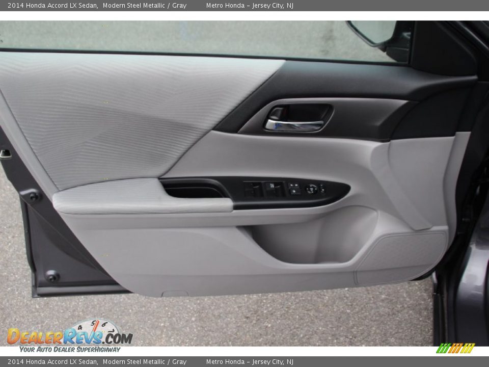 2014 Honda Accord LX Sedan Modern Steel Metallic / Gray Photo #9