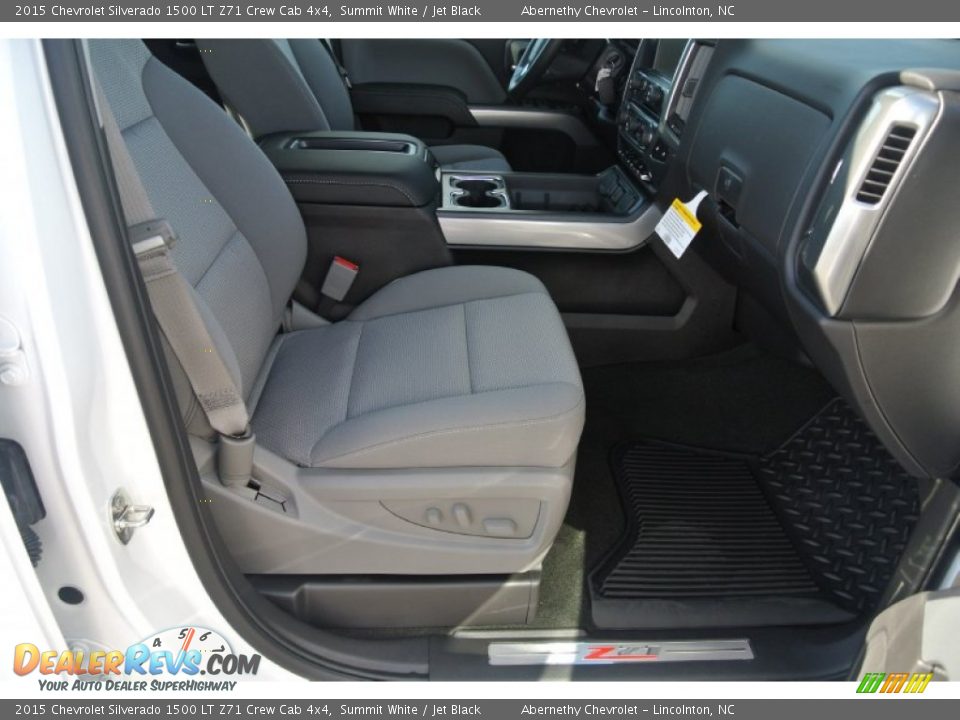 2015 Chevrolet Silverado 1500 LT Z71 Crew Cab 4x4 Summit White / Jet Black Photo #18