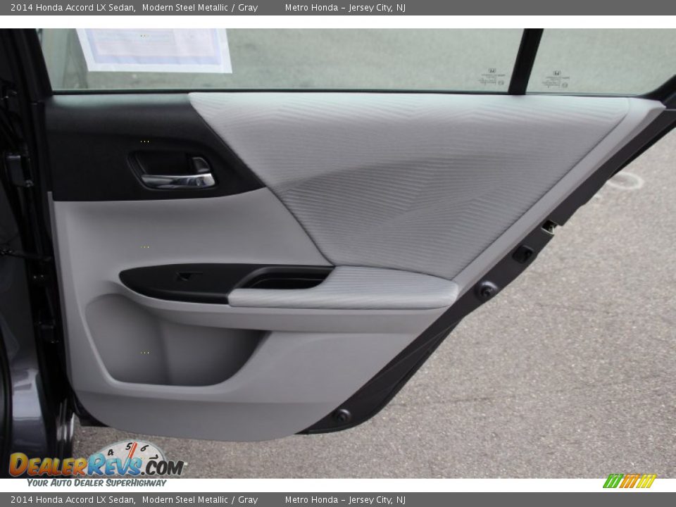 2014 Honda Accord LX Sedan Modern Steel Metallic / Gray Photo #24
