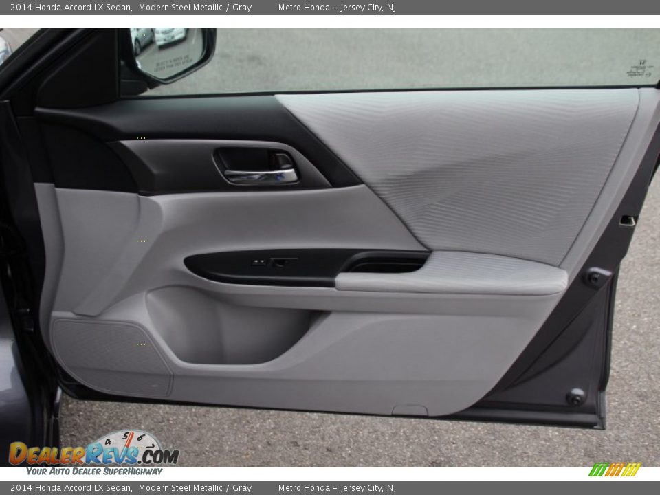 2014 Honda Accord LX Sedan Modern Steel Metallic / Gray Photo #26