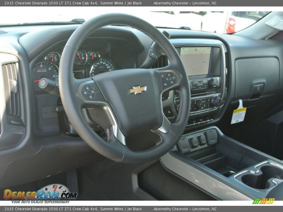 2015 Chevrolet Silverado 1500 LT Z71 Crew Cab 4x4 Summit White / Jet Black Photo #22