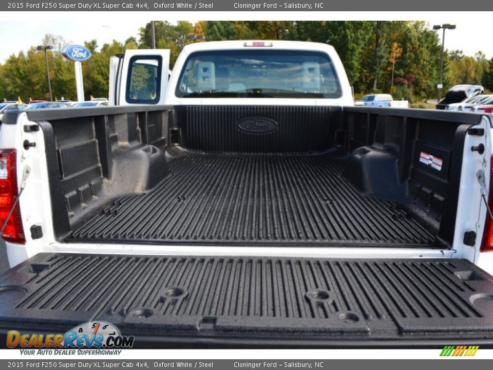 2015 Ford F250 Super Duty XL Super Cab 4x4 Oxford White / Steel Photo #9