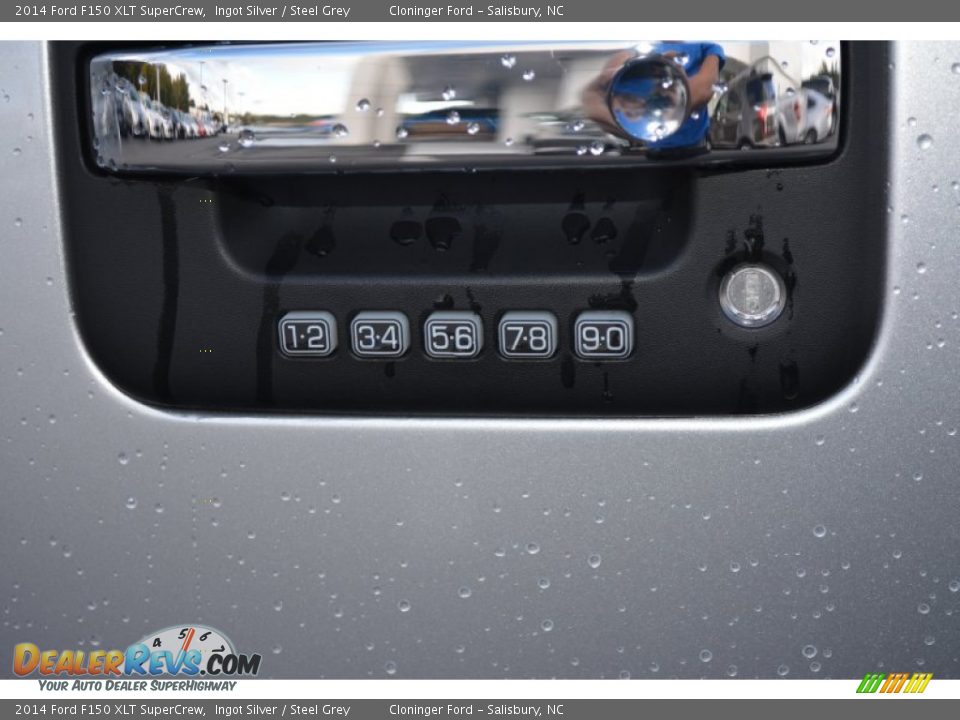 2014 Ford F150 XLT SuperCrew Ingot Silver / Steel Grey Photo #13