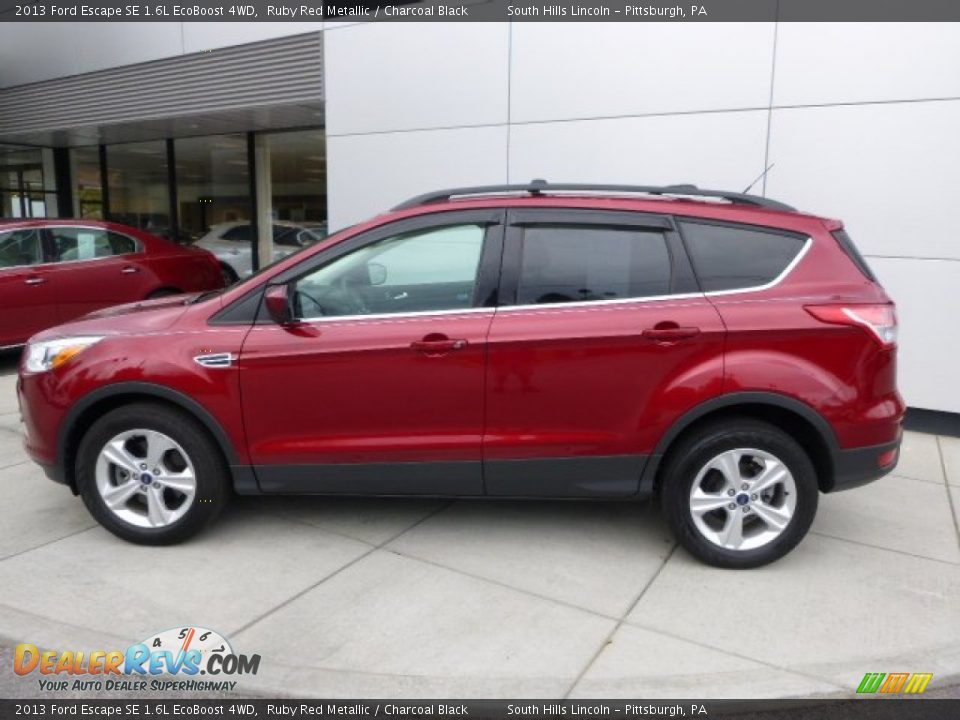2013 Ford Escape SE 1.6L EcoBoost 4WD Ruby Red Metallic / Charcoal Black Photo #2