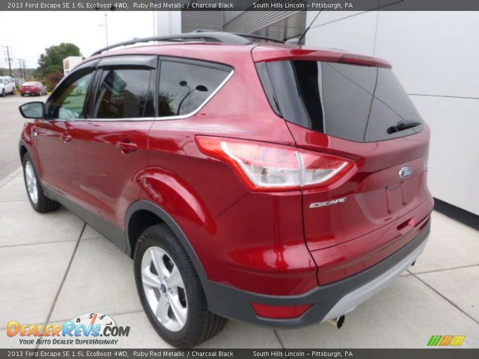 2013 Ford Escape SE 1.6L EcoBoost 4WD Ruby Red Metallic / Charcoal Black Photo #3