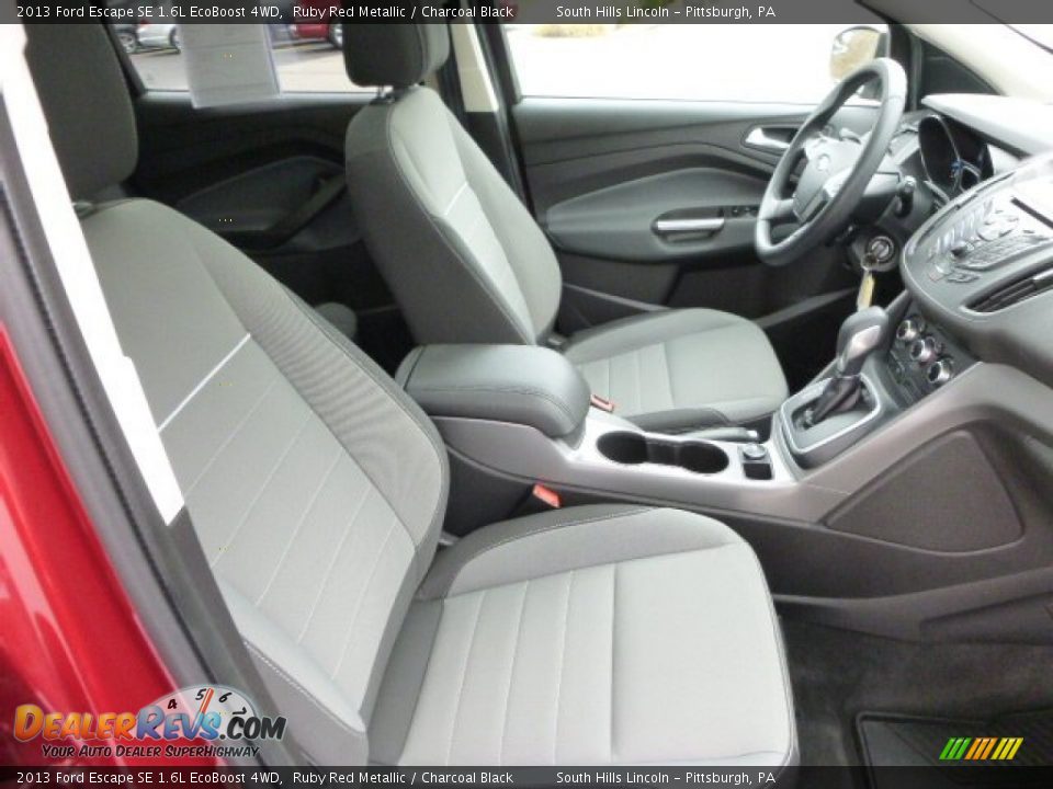 2013 Ford Escape SE 1.6L EcoBoost 4WD Ruby Red Metallic / Charcoal Black Photo #10