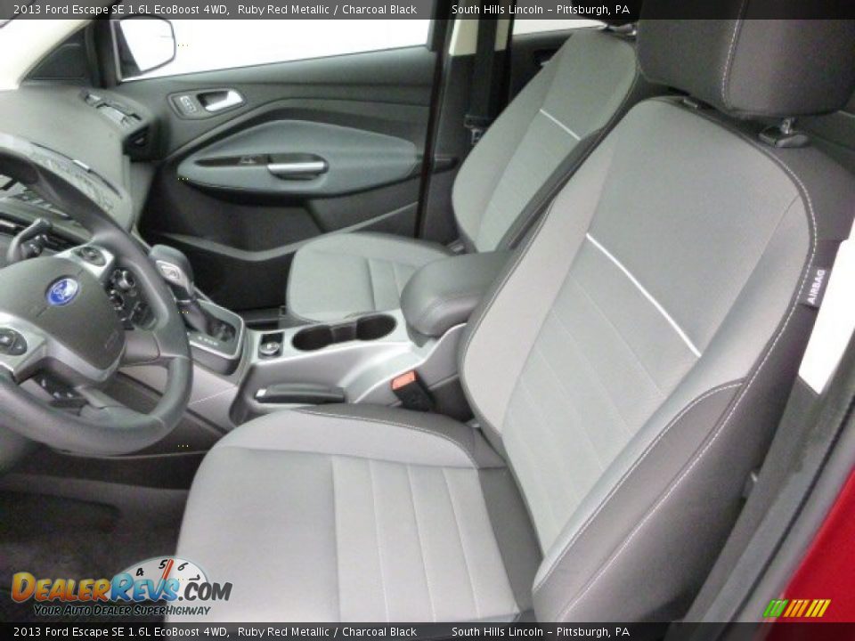 2013 Ford Escape SE 1.6L EcoBoost 4WD Ruby Red Metallic / Charcoal Black Photo #14