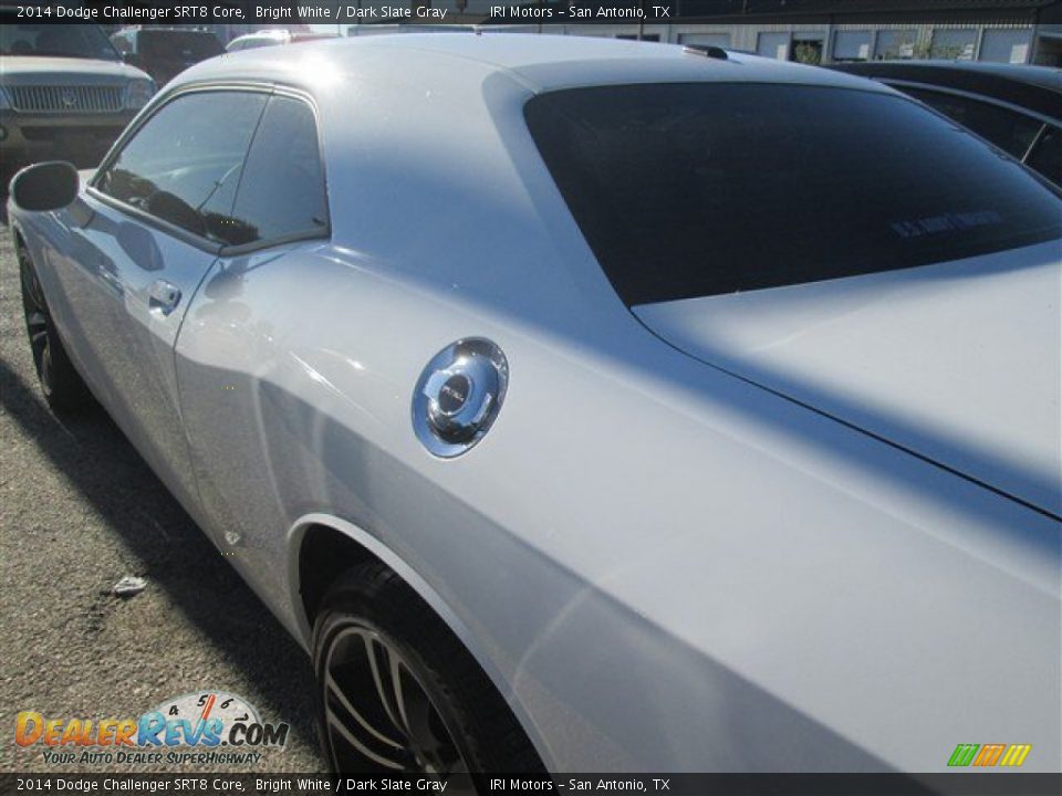 2014 Dodge Challenger SRT8 Core Bright White / Dark Slate Gray Photo #10