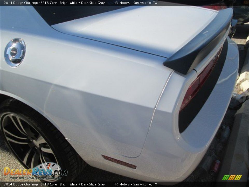2014 Dodge Challenger SRT8 Core Bright White / Dark Slate Gray Photo #11
