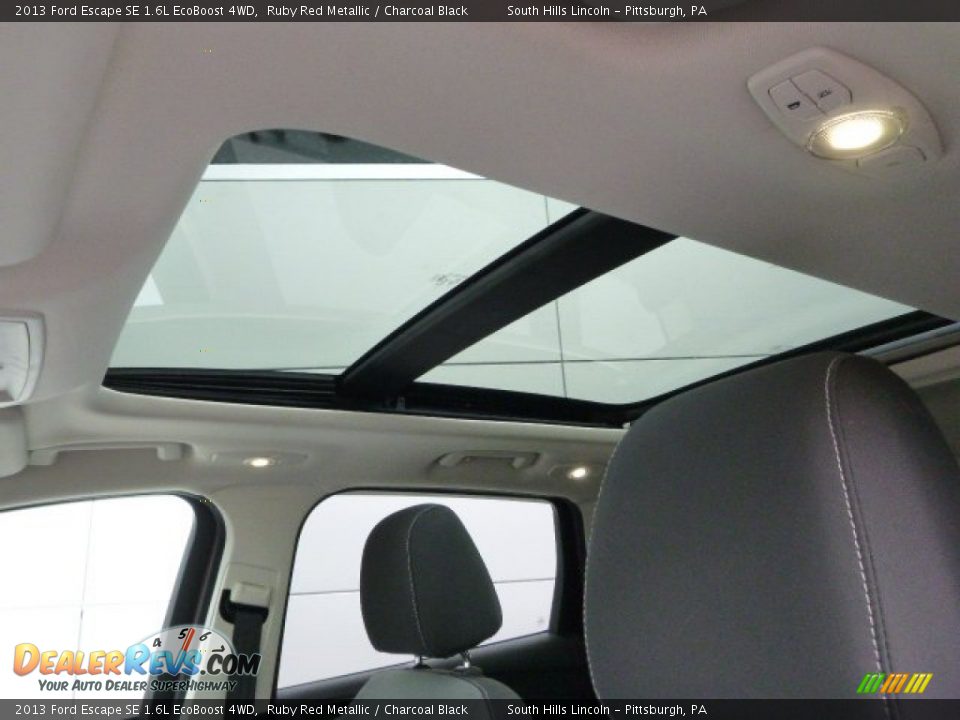 2013 Ford Escape SE 1.6L EcoBoost 4WD Ruby Red Metallic / Charcoal Black Photo #19