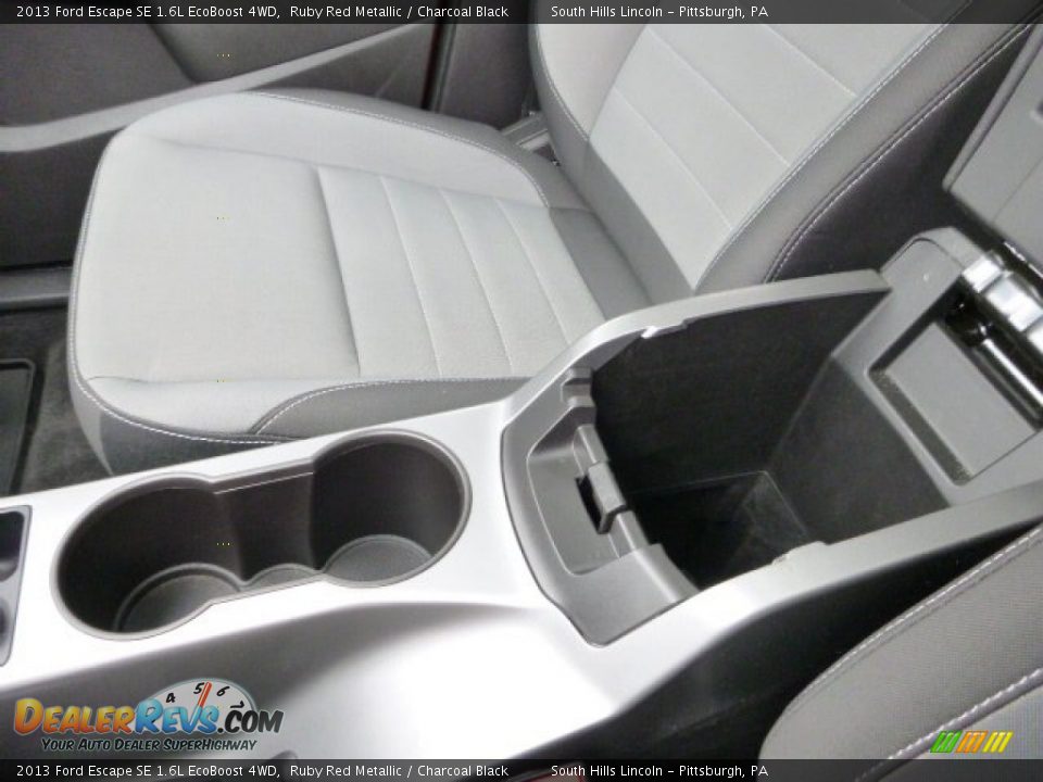 2013 Ford Escape SE 1.6L EcoBoost 4WD Ruby Red Metallic / Charcoal Black Photo #22