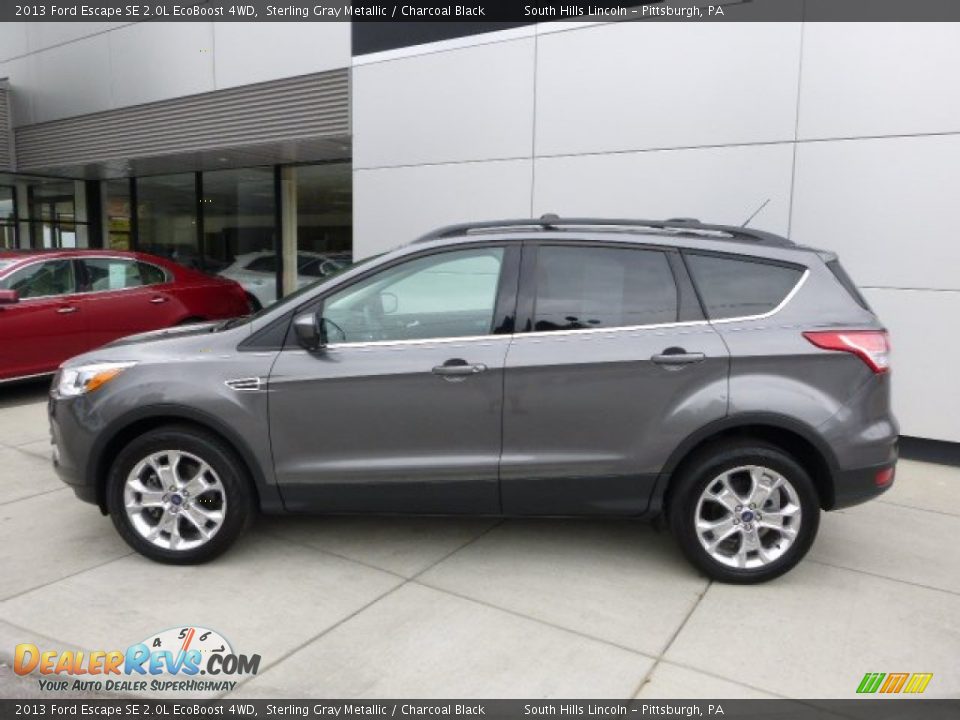 2013 Ford Escape SE 2.0L EcoBoost 4WD Sterling Gray Metallic / Charcoal Black Photo #2