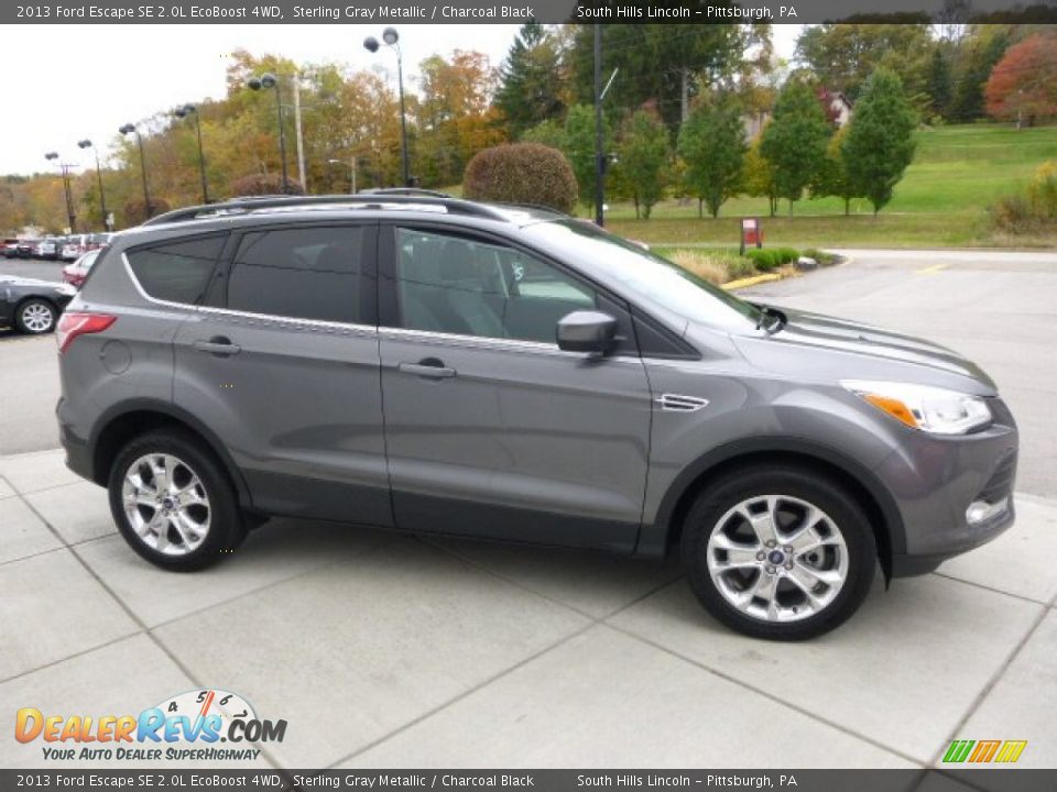 2013 Ford Escape SE 2.0L EcoBoost 4WD Sterling Gray Metallic / Charcoal Black Photo #6