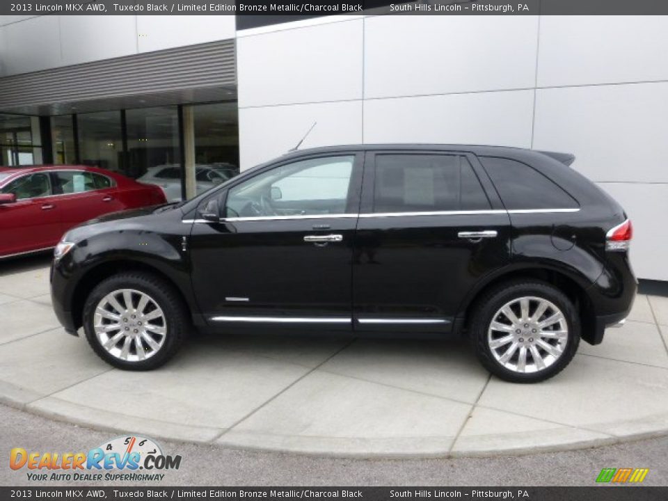 2013 Lincoln MKX AWD Tuxedo Black / Limited Edition Bronze Metallic/Charcoal Black Photo #2
