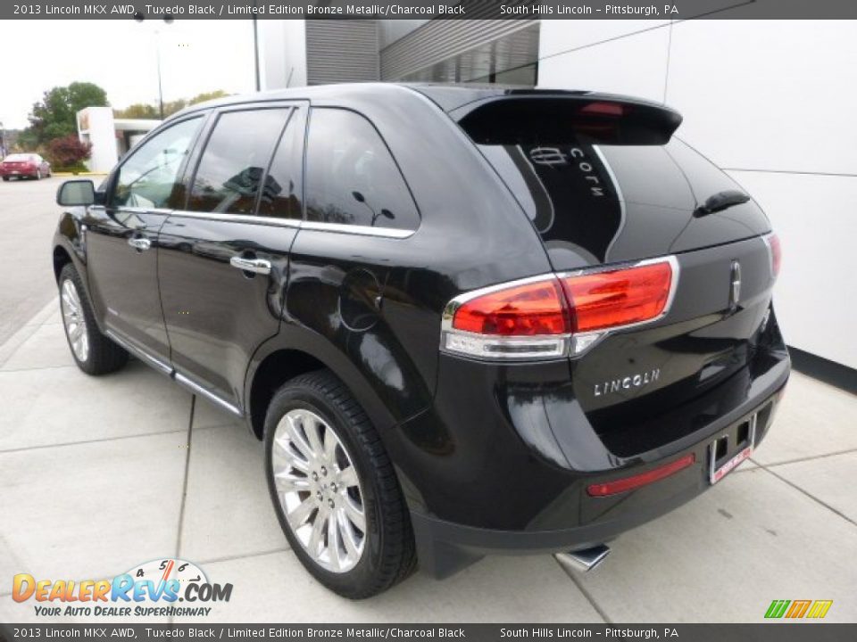 2013 Lincoln MKX AWD Tuxedo Black / Limited Edition Bronze Metallic/Charcoal Black Photo #3