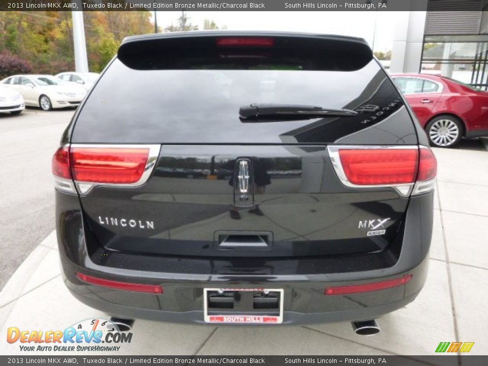 2013 Lincoln MKX AWD Tuxedo Black / Limited Edition Bronze Metallic/Charcoal Black Photo #4