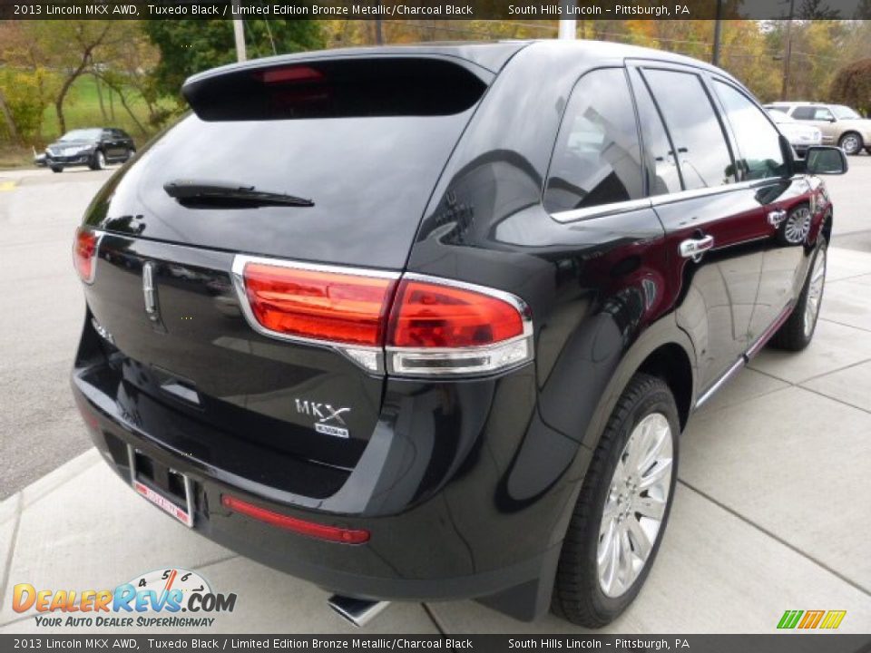 2013 Lincoln MKX AWD Tuxedo Black / Limited Edition Bronze Metallic/Charcoal Black Photo #5
