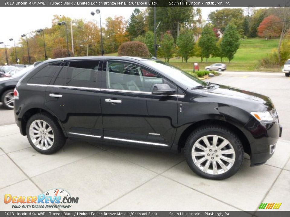 2013 Lincoln MKX AWD Tuxedo Black / Limited Edition Bronze Metallic/Charcoal Black Photo #6