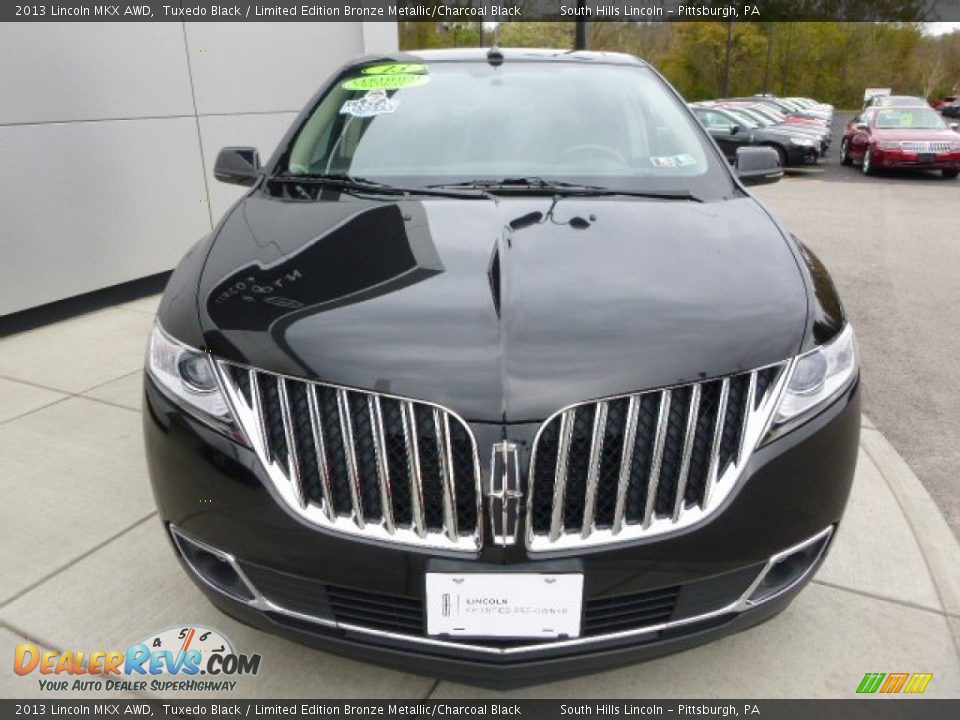 2013 Lincoln MKX AWD Tuxedo Black / Limited Edition Bronze Metallic/Charcoal Black Photo #8