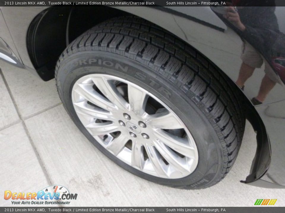 2013 Lincoln MKX AWD Tuxedo Black / Limited Edition Bronze Metallic/Charcoal Black Photo #9