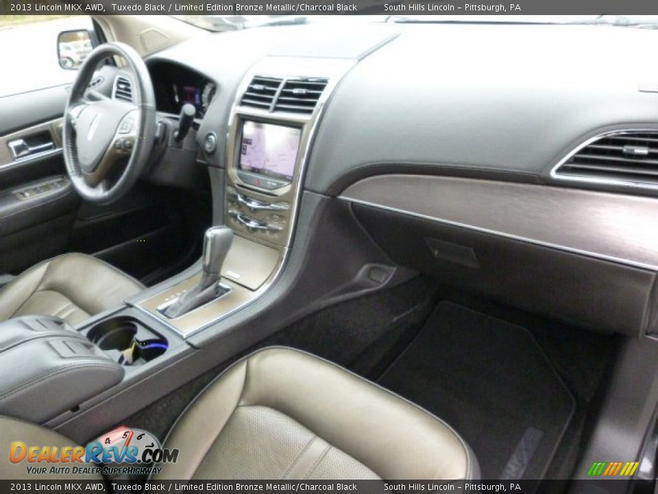 2013 Lincoln MKX AWD Tuxedo Black / Limited Edition Bronze Metallic/Charcoal Black Photo #11