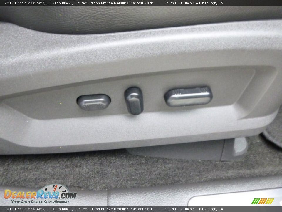 2013 Lincoln MKX AWD Tuxedo Black / Limited Edition Bronze Metallic/Charcoal Black Photo #13