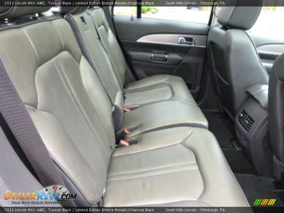 2013 Lincoln MKX AWD Tuxedo Black / Limited Edition Bronze Metallic/Charcoal Black Photo #14