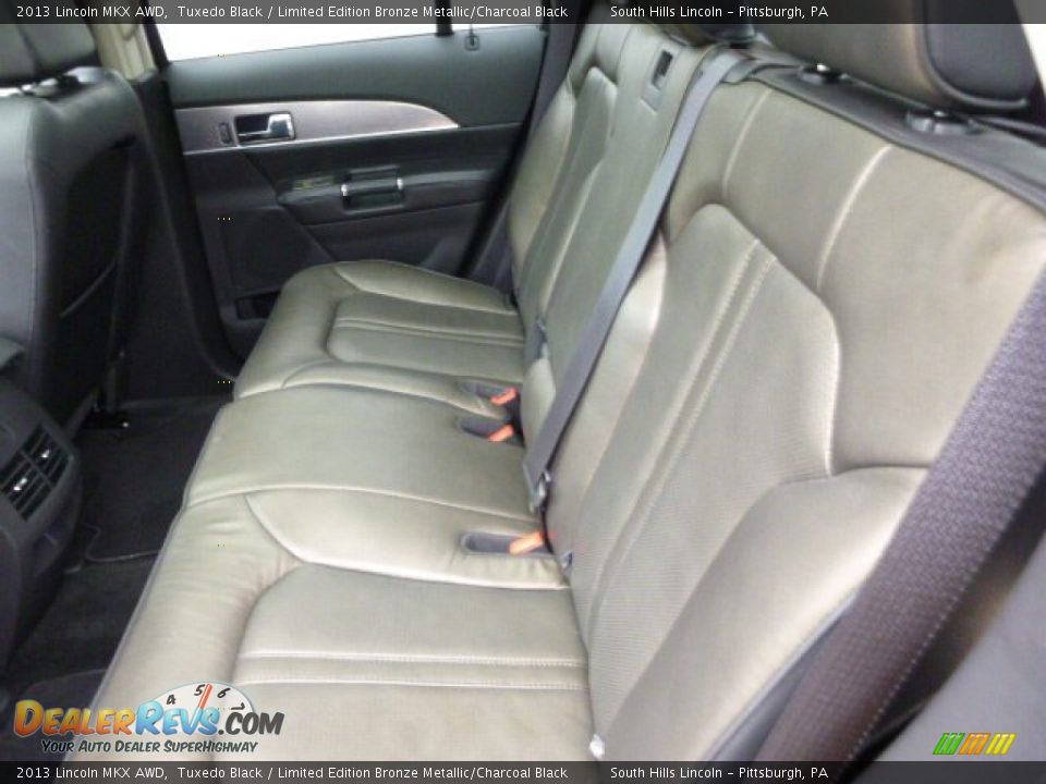 2013 Lincoln MKX AWD Tuxedo Black / Limited Edition Bronze Metallic/Charcoal Black Photo #16