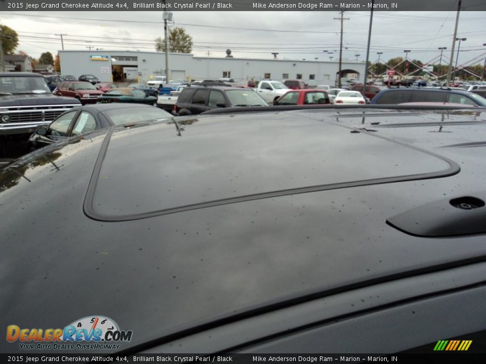 2015 Jeep Grand Cherokee Altitude 4x4 Brilliant Black Crystal Pearl / Black Photo #15