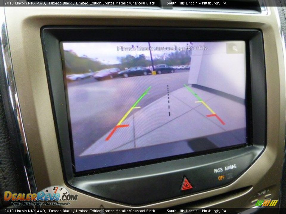 2013 Lincoln MKX AWD Tuxedo Black / Limited Edition Bronze Metallic/Charcoal Black Photo #25