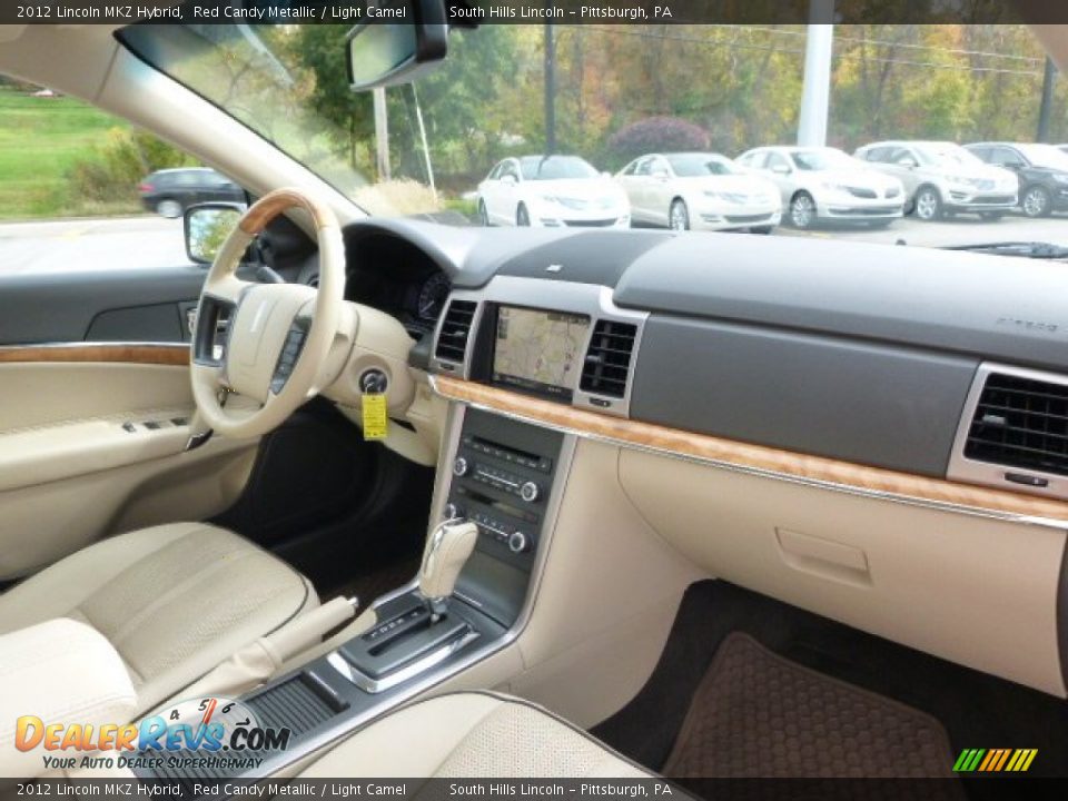 Light Camel Interior - 2012 Lincoln MKZ Hybrid Photo #11