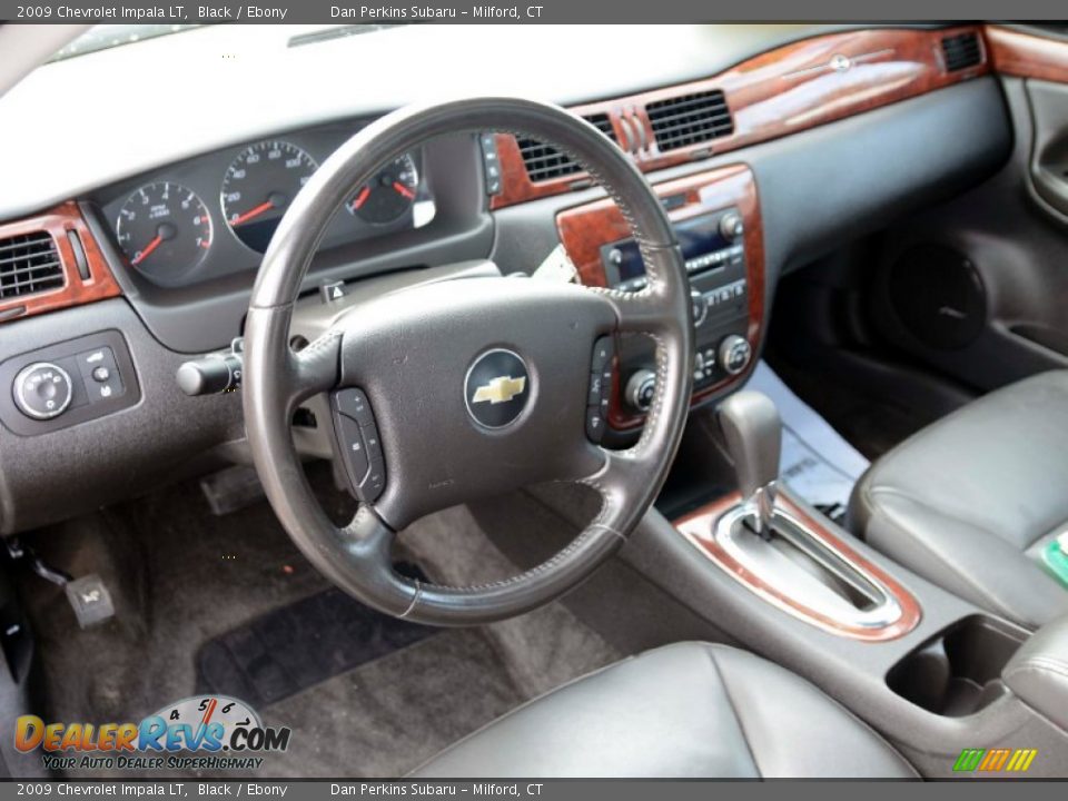 2009 Chevrolet Impala LT Black / Ebony Photo #5